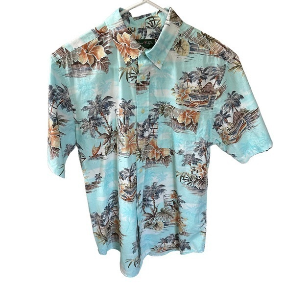 David Taylor Other - David Taylor Hawaiian Short Sleeve Button Up Shirt Size‎ Medium